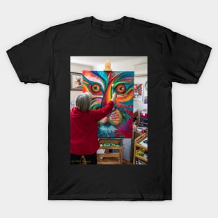 At the Easel T-Shirt